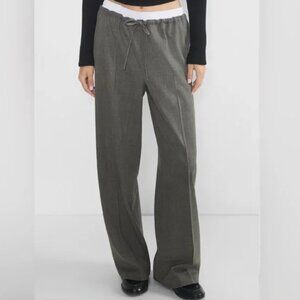 Aritzia Equity Pants in Heather Medium Grey (XS)